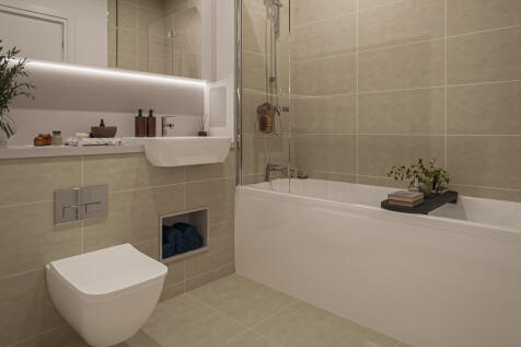 Plot 93 - Brookside Penthouses - Bathroom