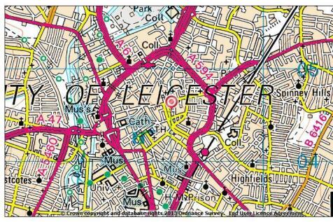Ordnance Survey Map