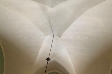 vaulted star ceiling