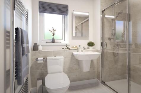 Convenient ensuite, away from the family