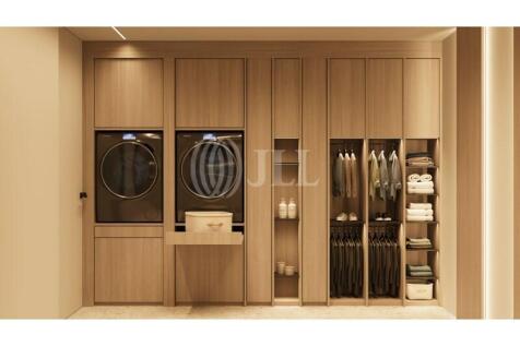 Cuckoo&#39;s Villas model laundry room