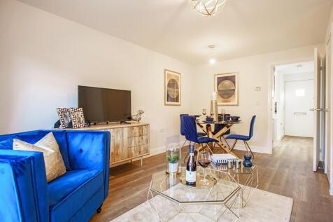 Large, open plan living space