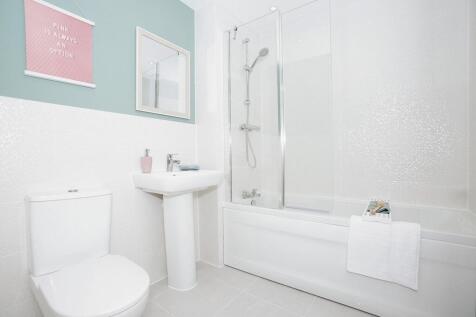 A family bathroom completes this home
