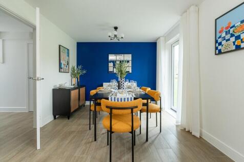 Enjoy meal times with a view of the garden