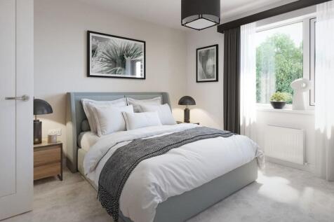 Double bedroom with ample storage space