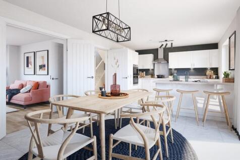 Modern designed open plan living