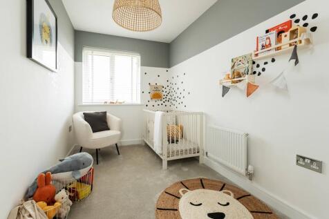Bedroom three is perfect for little ones or as a study