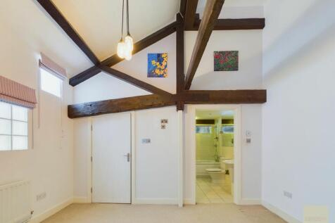 Bedroom with original beams