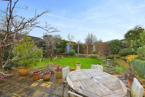 View of the private rear garden