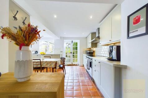 View of Kitchen from Living Room