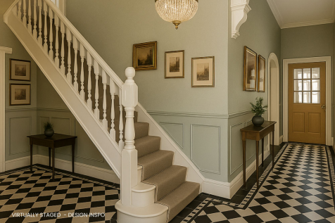 Hallway - Virtually Staged