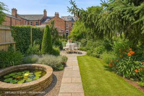 Garden - Virtually Staged