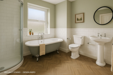 Bathroom - Virtually Staged