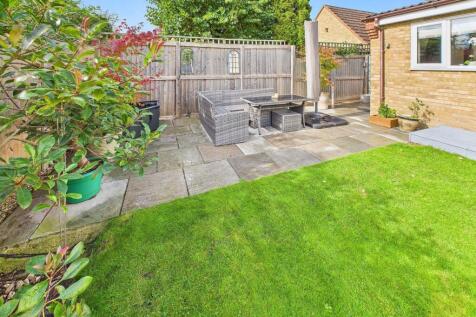 Patio area in the garden