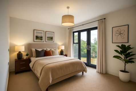 Virtual furniture bedroom