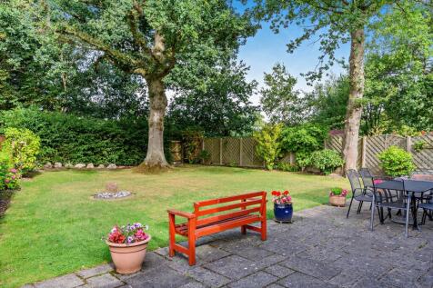 West facing garden
