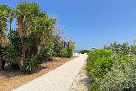 Private beach