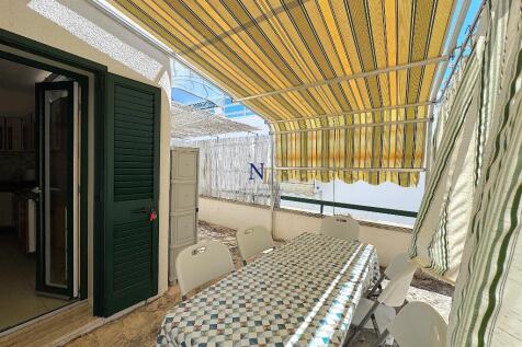 Outside dining area