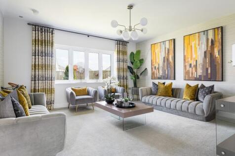 Large windows flood the lounge with light