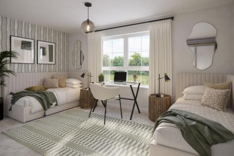 Second bedroom in the 2 bedroom Cavell