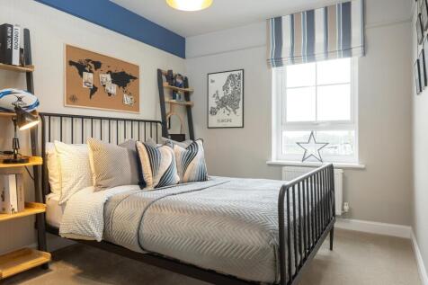 Bedroom 3 in the 4 bedroom Alfreton