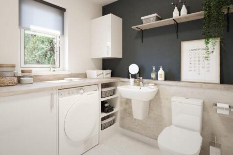 Convenient cloak/ utility room