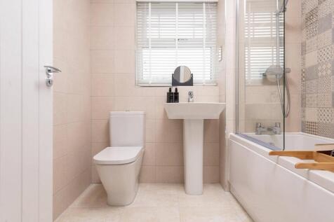 A family bathroom completes the home