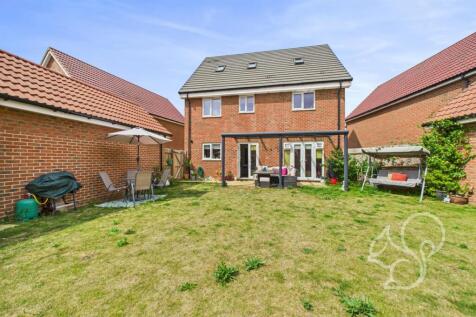 Rear of property