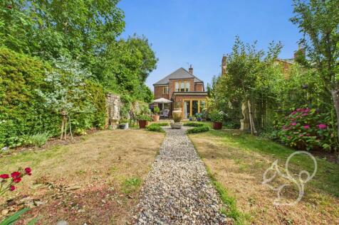 Rear of property