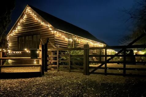 OUTBUILDING AT NIGHT