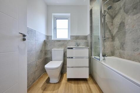 Stylish, easy to clean family bathroom