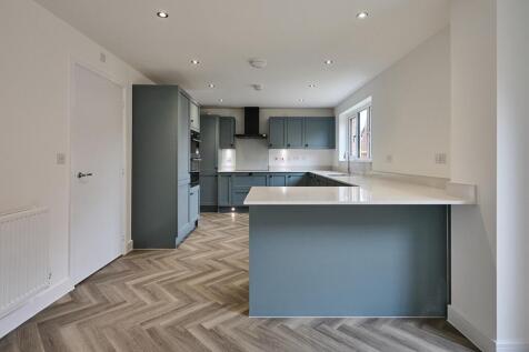 The kitchen in plot 99 has the wow-factor