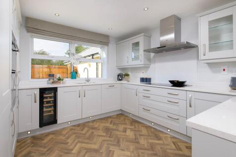 Open-plan kitchen in Avondale style home