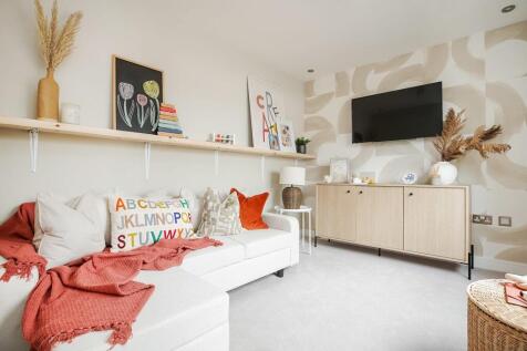 You can have a family room or dedicated home office at the front of the home