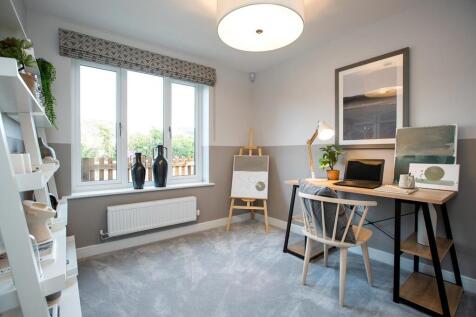 Dedicated and practical home office - typical Taylor Wimpey home