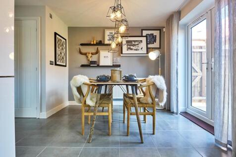 A stylish dining space - typical Taylor Wimpey home