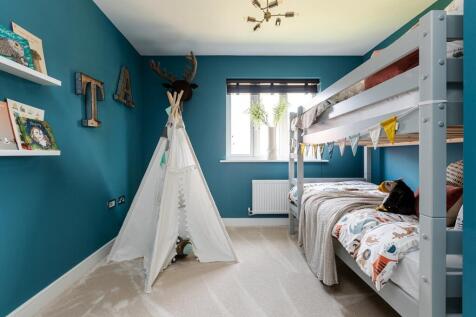 Bedroom 4 could be a kids room - typical Taylor Wimpey home