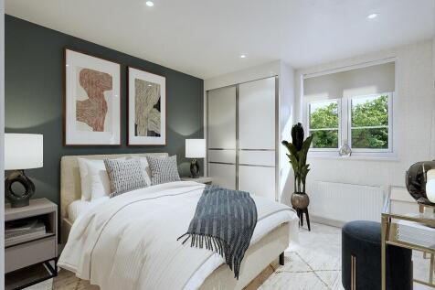 Plenty of space for bedroom furniture