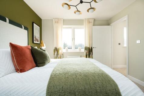 Light-filled bedroom