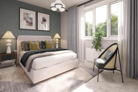 Bright and open bedroom with a tranquil feel