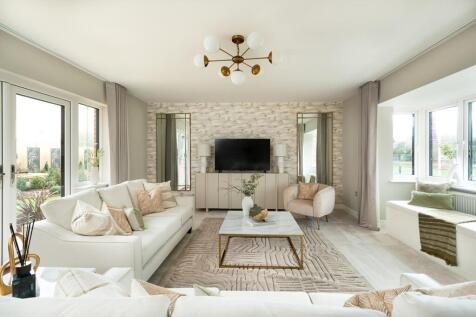 Separate living room with French doors to the rear garden