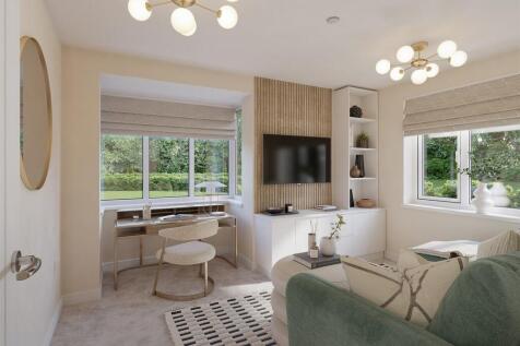 This room could be used as a snug, study or family room