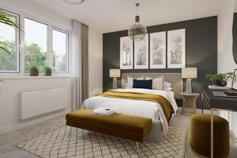 Bedroom 2 could be used for guests - typical Taylor Wimpey home