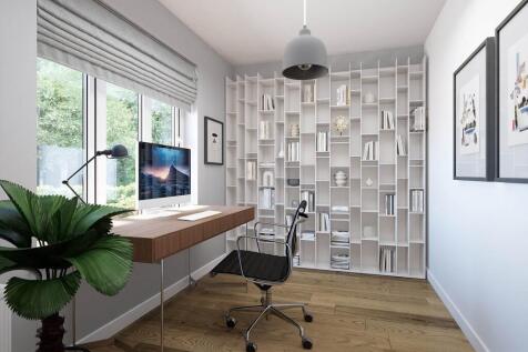 The study is perfect for working from home - typical Taylor Wimpey home