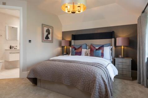 Main bedroom of the Harrogate, 4 bedroom house