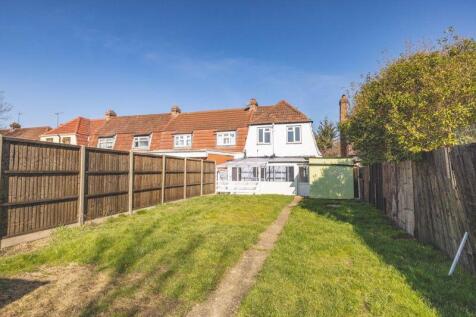 Rear of property