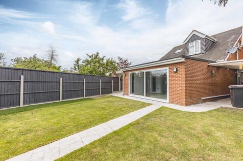 Rear of property