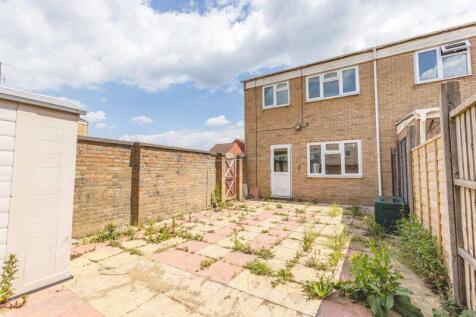 Rear of property