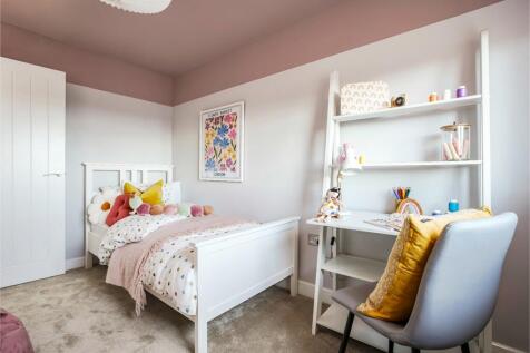 A versatile third bedroom that can be used as a bedroom, additional study, or hobby room.