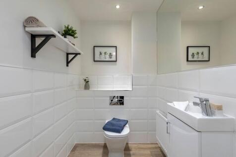 Spacious and convenient downstairs toilet